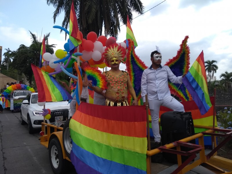 Realizan la quinta marcha por la diversidad sexual