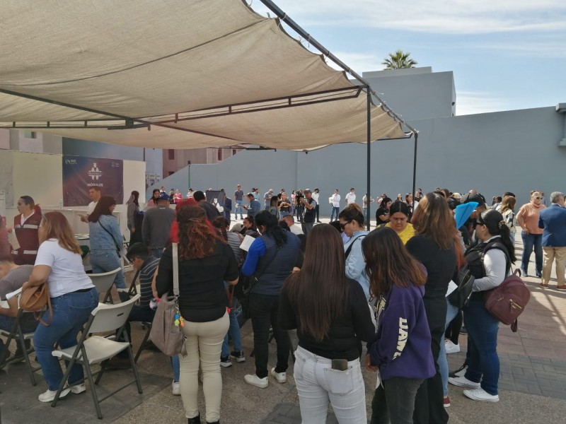 Realizan la segunda Feria del Empleo de marzo en Hermosillo