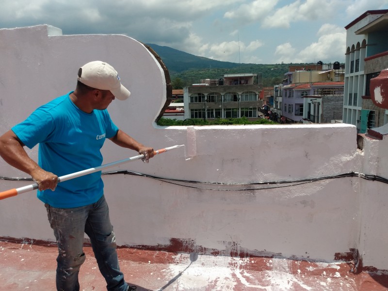 Realizan mantenimiento en Casa de la Cultura de Jiquilpan