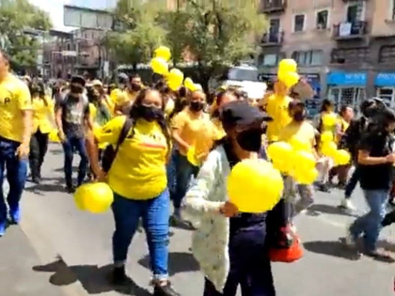 Realizan marcha para prevenir el suicidio