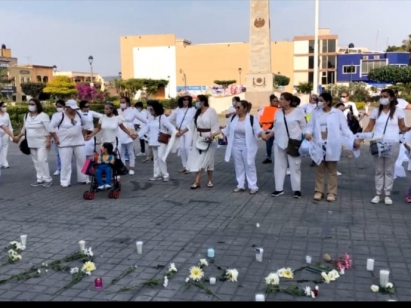 Realizan marcha en apoyo de madres de desaparecidos