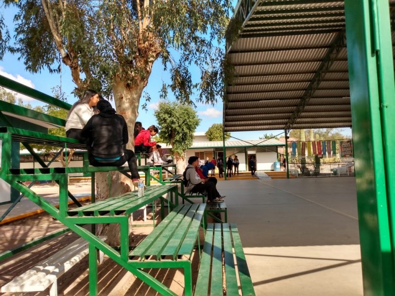 Realizan mejoras en escuela de Poblado Morelos