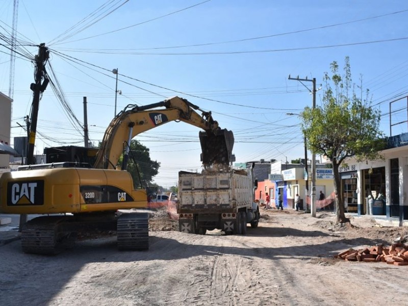 Realizan obras de urbanización en La Palma Pedro Escobedo