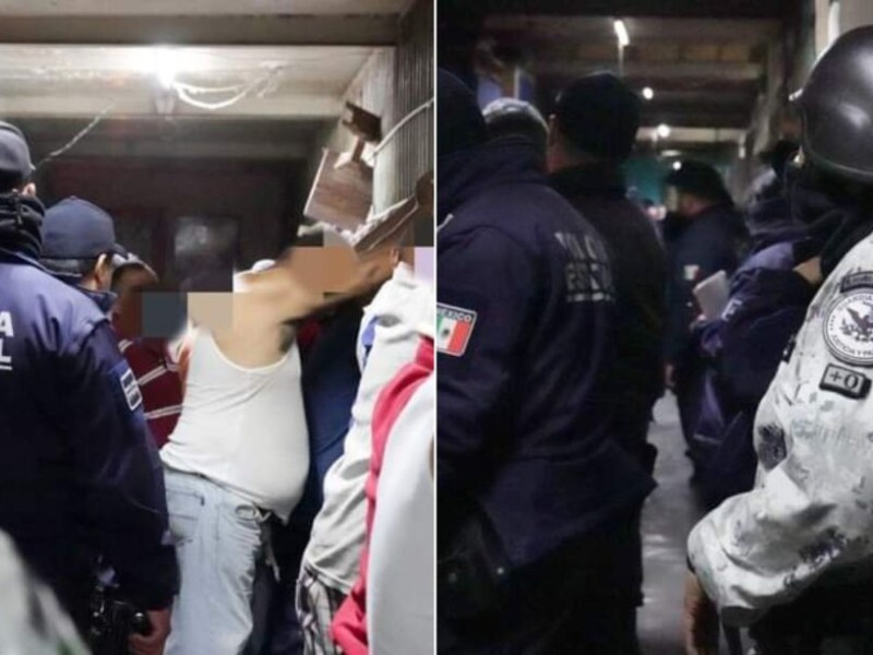 Realizan operativo de seguridad en el CERESO Venustiano Carranza
