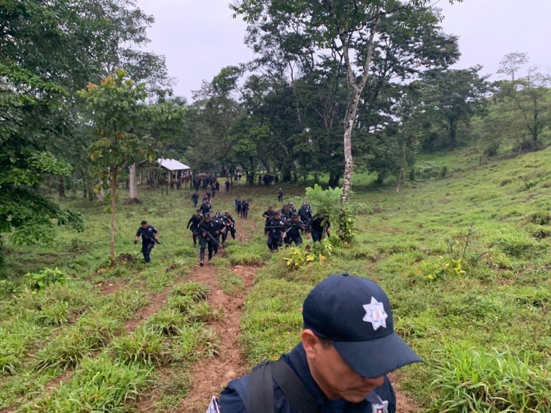 Realizan operativo en los Chimalapas para evitar invasión de tierras