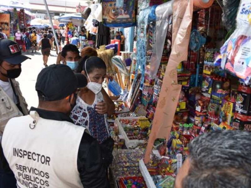 Realizan operativos en mercados ante COVID-19 en Tapachula