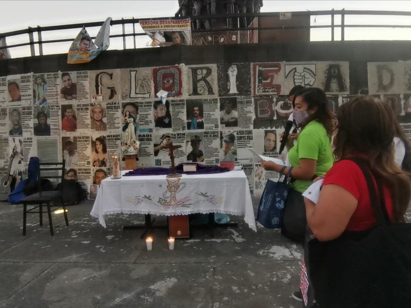 Realizan oración por personas desaparecidas en Jalisco