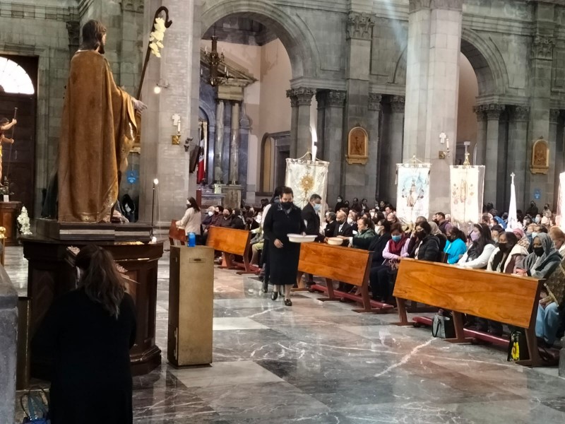 Realizan peregrinación a Tonatico