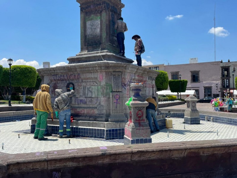 Realizan pintas por marcha en San Juan del Río