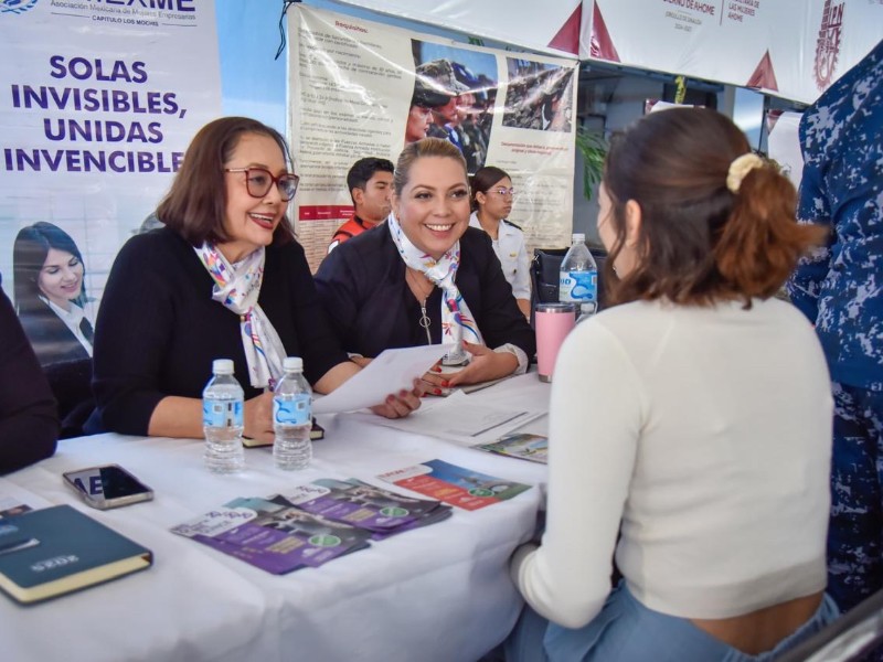 Realizan Primer Feria del Empleo 2025 en Los Mochis