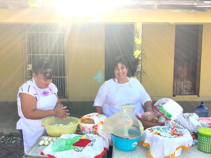 Realizan Primer Festival del Molote en comunidad Papanteca