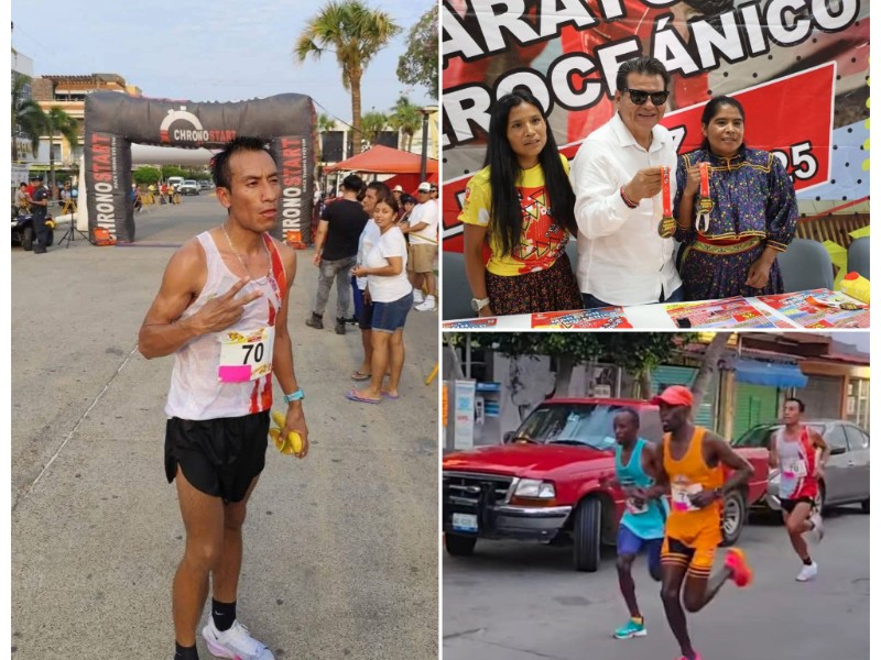 Realizan primer maratón Interoceánico; oaxaqueño logra el triunfo