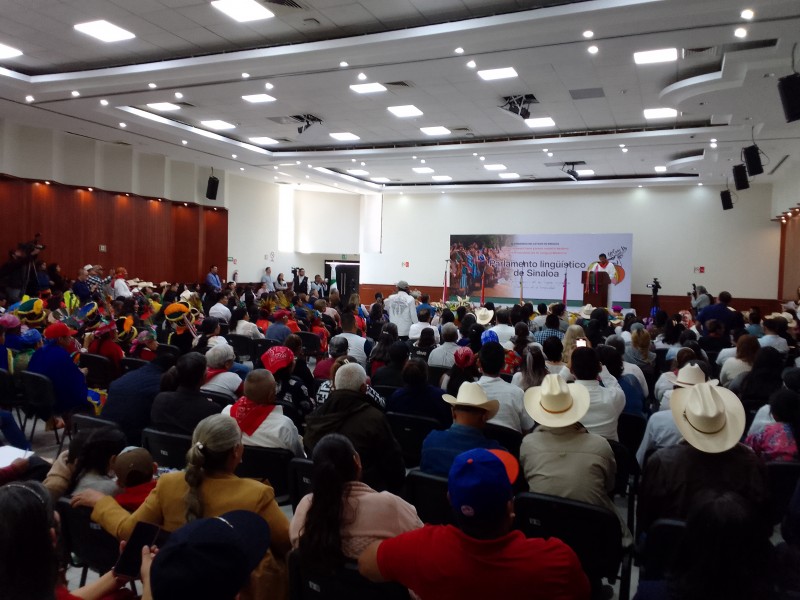 Realizan primer Parlamento Lingüístico en Sinaloa
