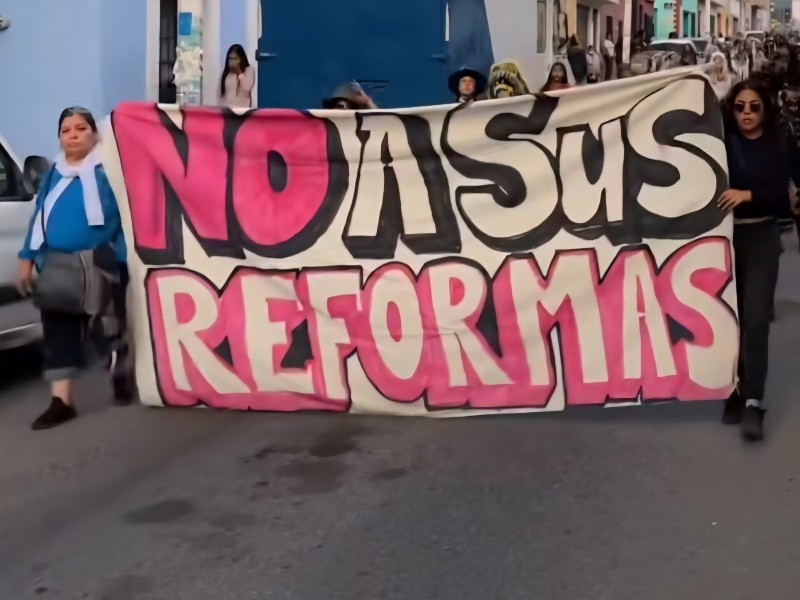 Realizan primera marcha contra la gentrificación en Querétaro