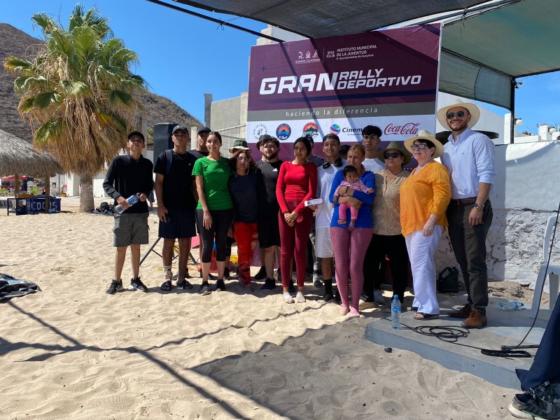 Realizan Rally Deportivo en Miramar