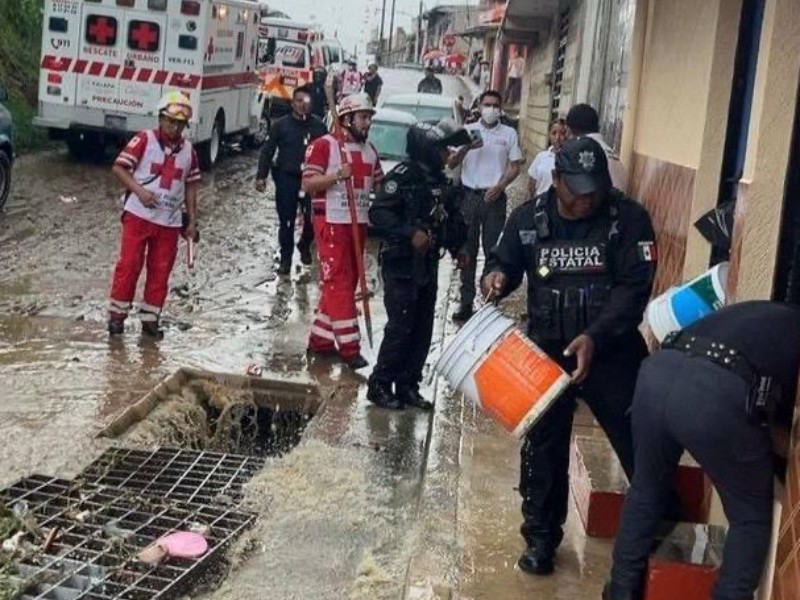 Realizan recorridos de verificación tras lluvias en el estado