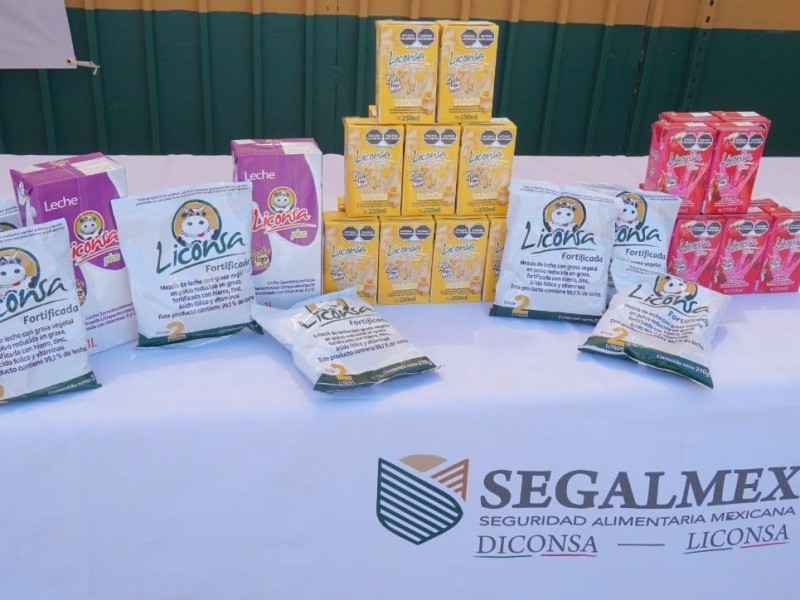 Realizan registro en Islita de Leche Liconsa