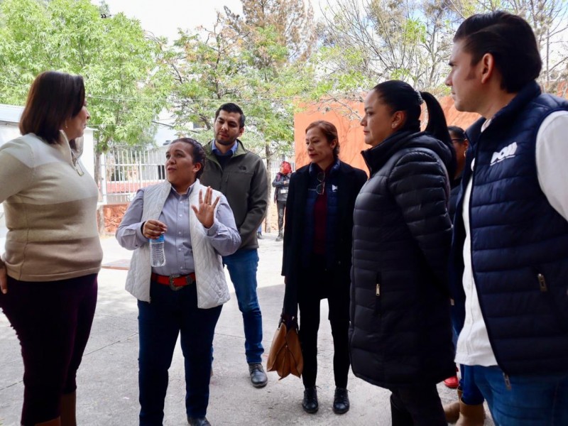 Realizan rehabilitación en escuela Miguel Hidalgo en Miranda