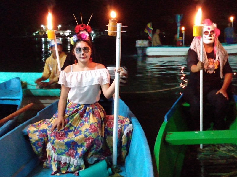 Realizan Ritual de Candiles en Tuxpan