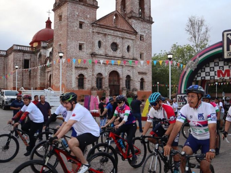 Realizan “rodada” por el día mundial de la bicicleta