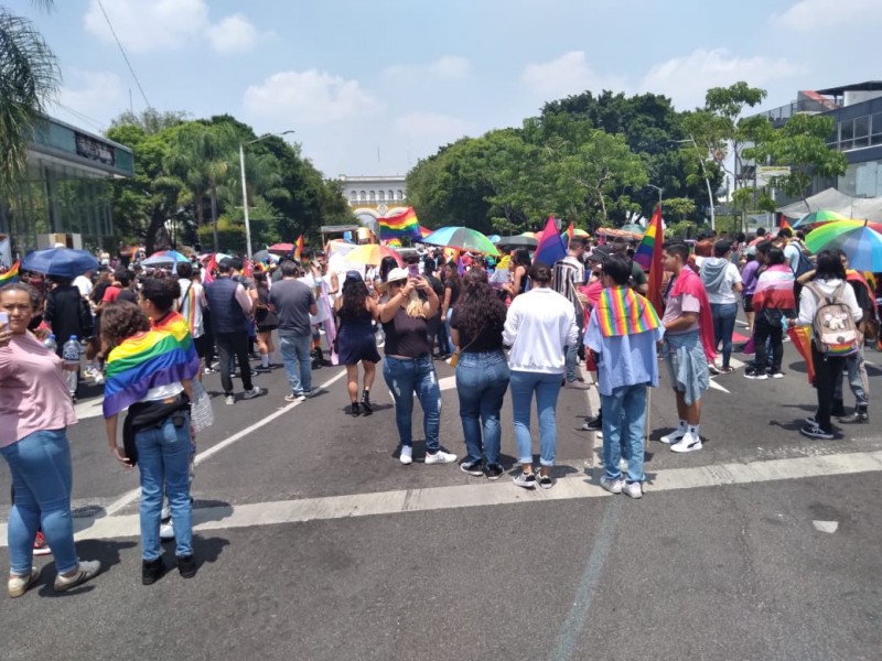 Realizan segunda Marcha del Orgullo en Guadalajara