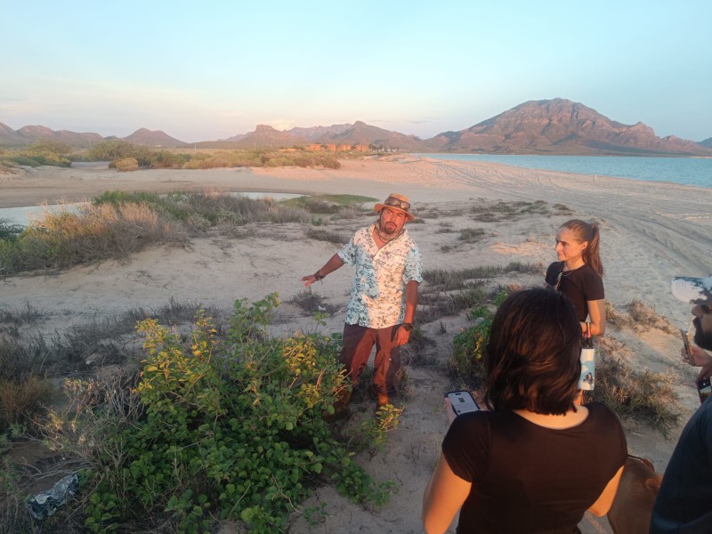 Realizan Sendero Interpretativo en Bahía Delfín