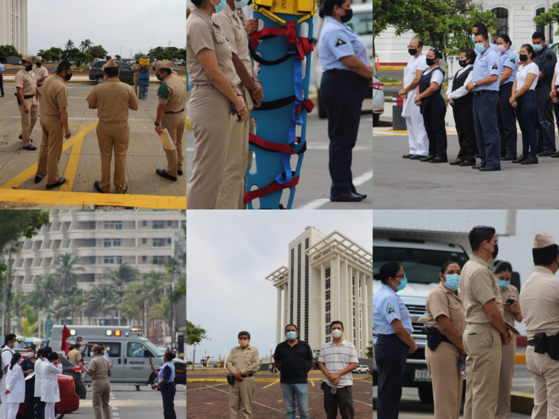 Realizan simulacros en Veracruz