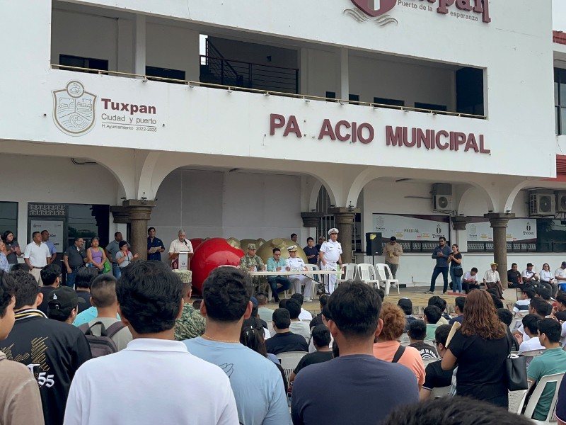 Realizan Sorteo del Servicio Militar en Tuxpan