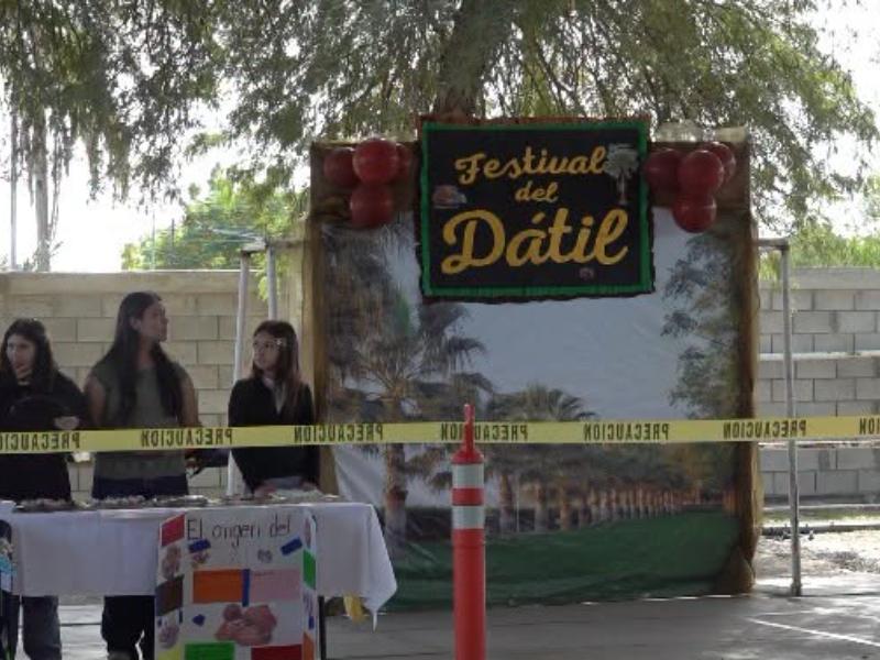 Realizan tercera edición de Festival del Dátil en Secundaria General #2