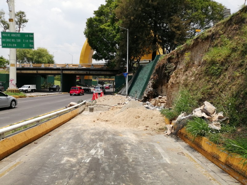 Realizan trabajos complementarios en colector pluvial Arcos