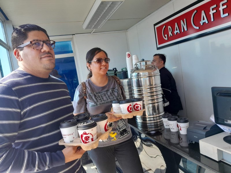 Realizan venta de café para apoyar al CRIVER