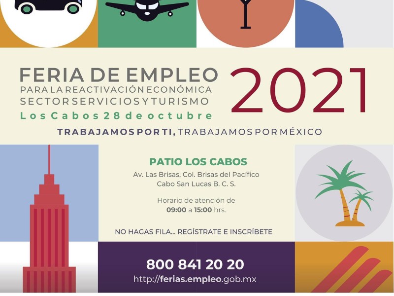 Realizarán feria presencial de empleo