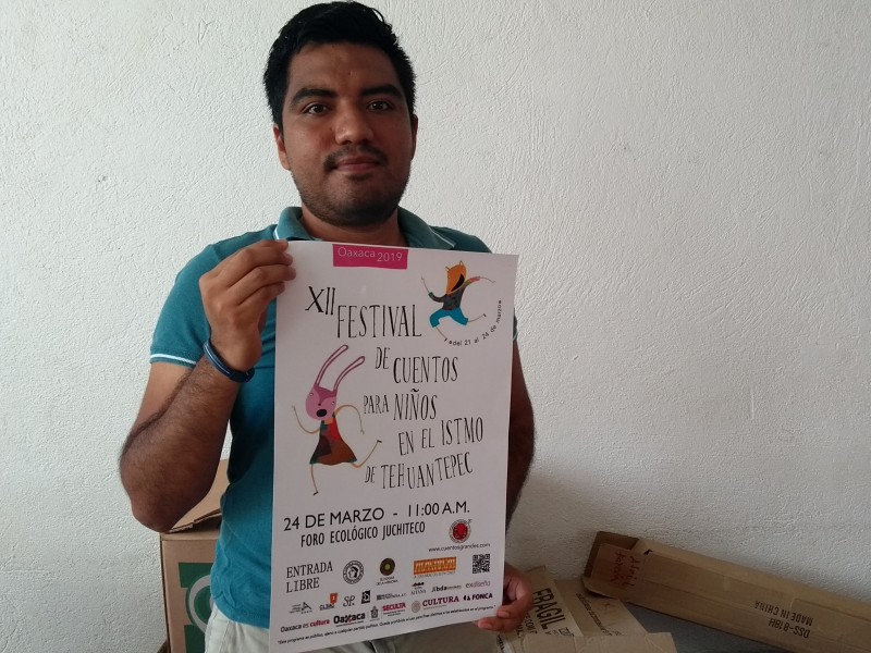 Realizarán festival de cuentos en Juchitán