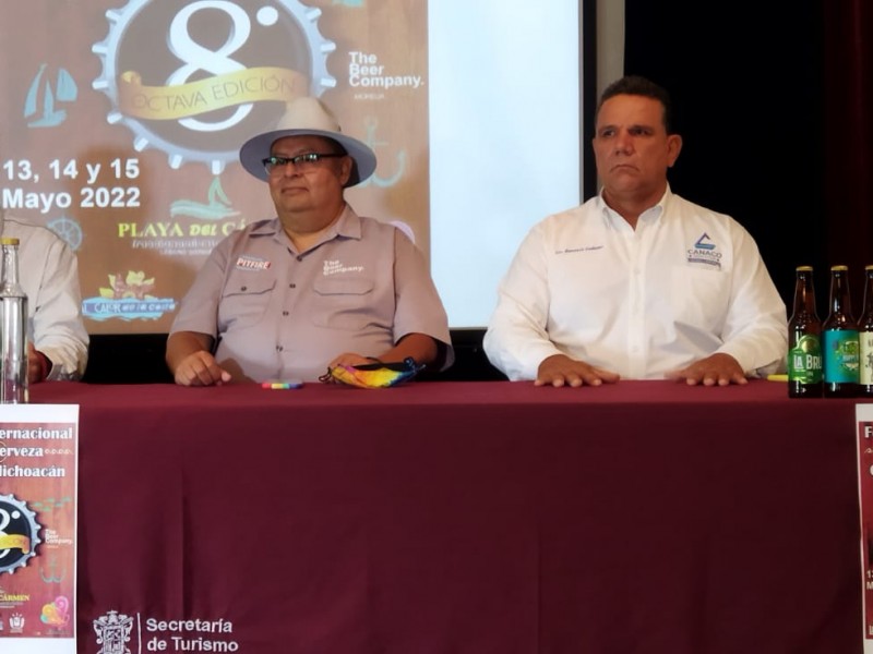 Realizarán festival internacional de la cerveza artesanal costa de Michoacán