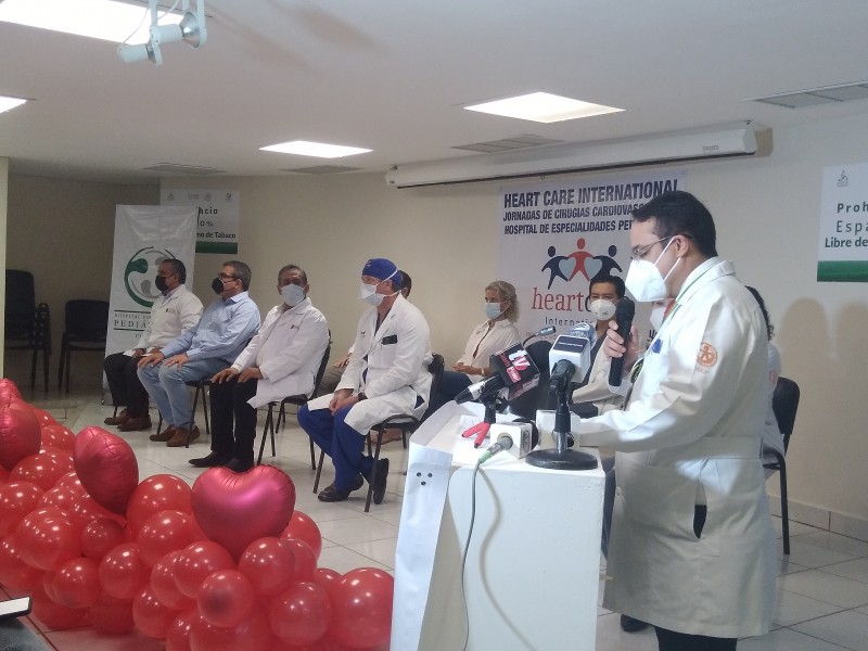 Realizarán jornada de cirugías cardiovasculares