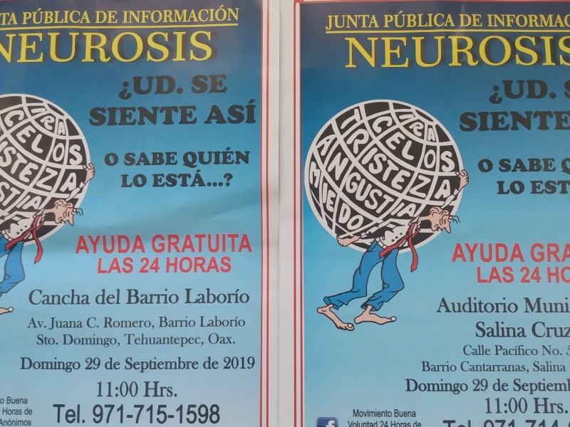 Realizarán junta pública de información de Neurosis