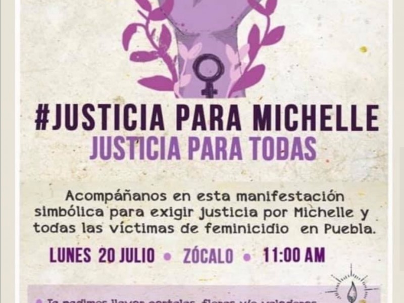 Realizarán manifestación para pedir justicia por el feminicidio de Michell