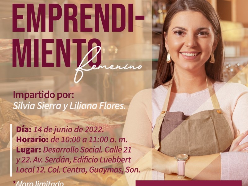 Realizarán plática de emprendimiento femenino