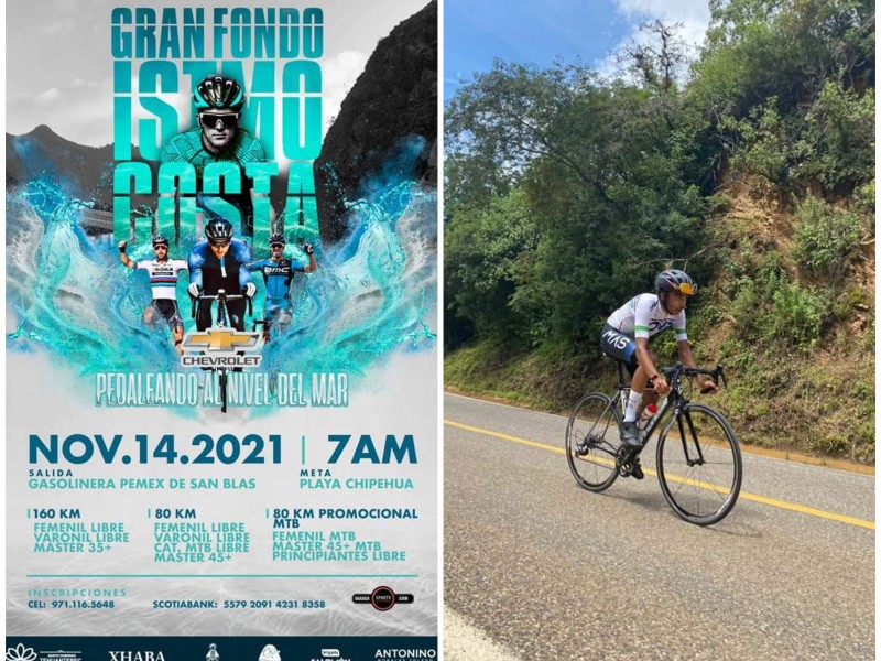 Realizarán primera edición del Gran fondo Istmo-Costa; ciclismo de resistencia