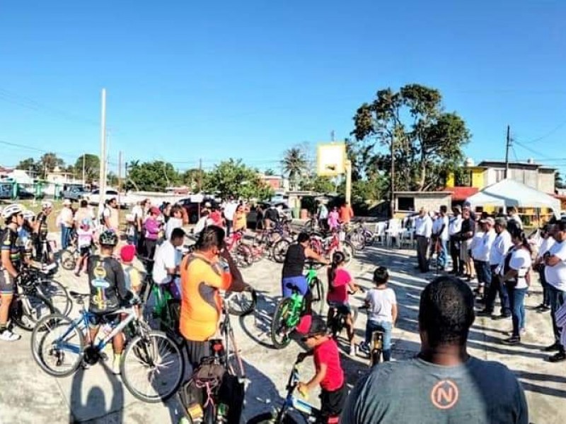 Realizarán rodada nocturna en Tuxpan