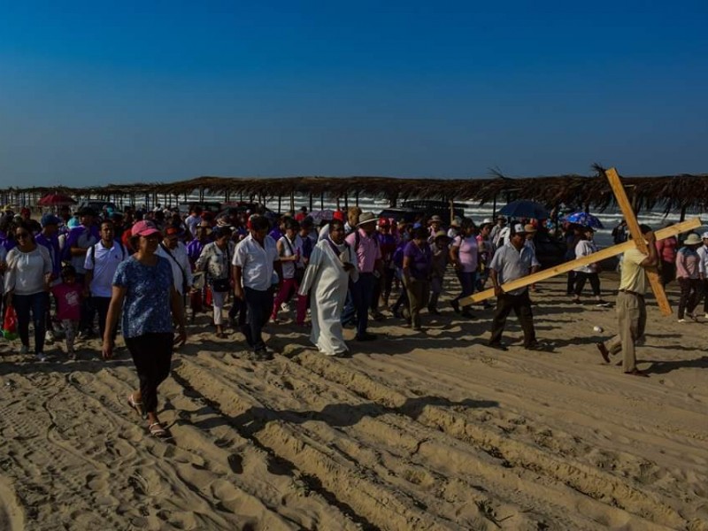 Realizarán Víacrucis en la Playa