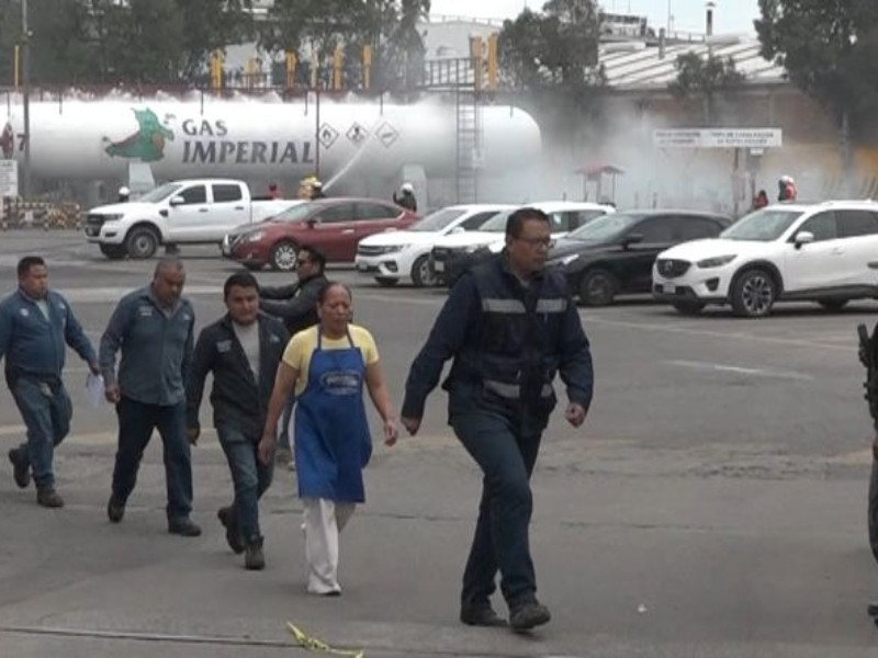 Realizaron simulacros contra derrames químicos en Gasera de Alfredo del Mazo