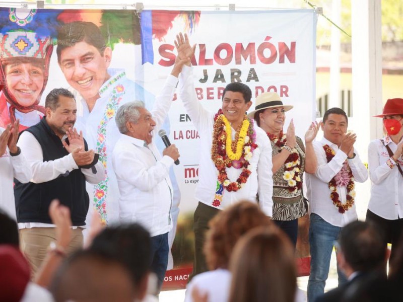 Reanuda Salomón Jara actividades de proselitismo