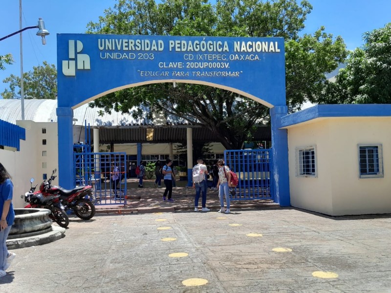 Reanudan clases en la UPN 203 de Ixtepec, Oaxaca