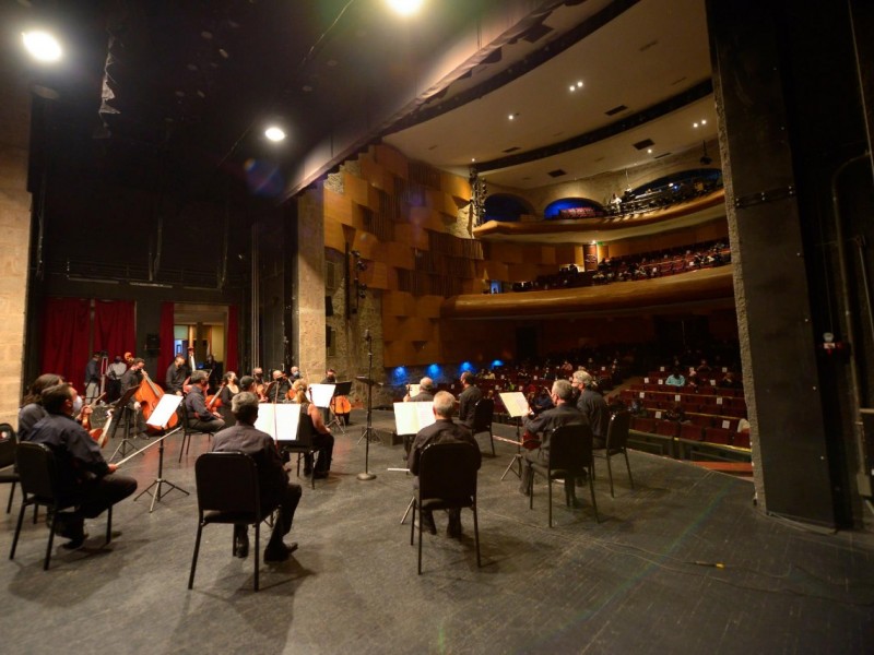 Reanudan conciertos presenciales en Teatro Melchor Ocampo
