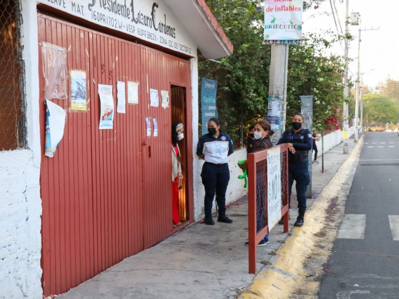 Reanudan dispositivo de vigilancia Escuela Segura en Michoacán
