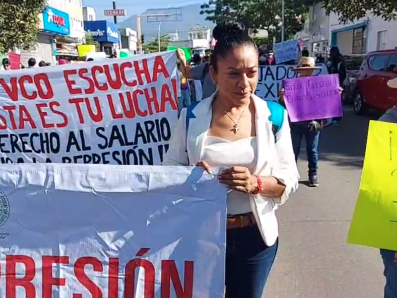 Reanudan docentes y alumnos protestas en la UTVCO