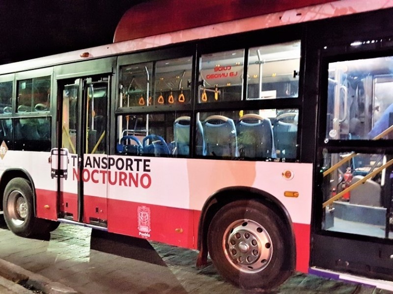 Reanudan el transporte nocturno durante el Buen Fin