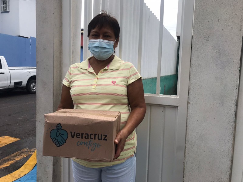 Reanudan entrega de programa alimentario en Veracruz