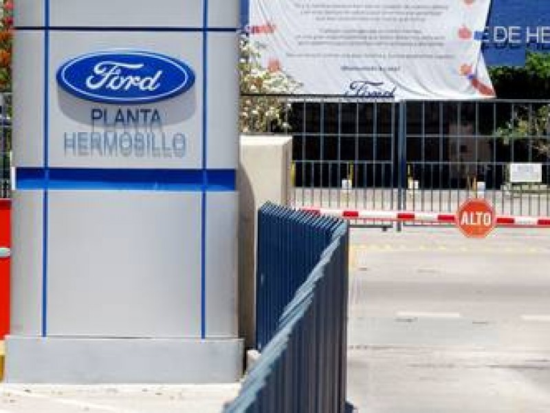 Reanudan labores en planta Ford Hermosillo